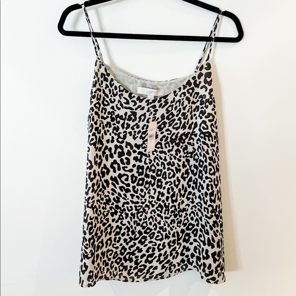 LOFT Leopard Print Camisole (NEW with tags)